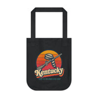 Kentucky Frontier Rifle And Coonskin Cap Tote Bag