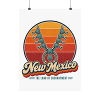New Mexico Turquoise Jewelry Poster