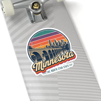 Minnesota Stone Arch Bridge Sticker