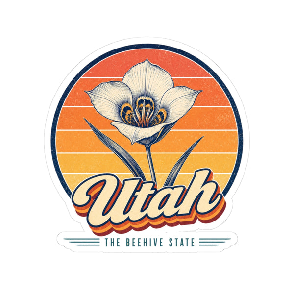 Utah Sego Lily Sticker