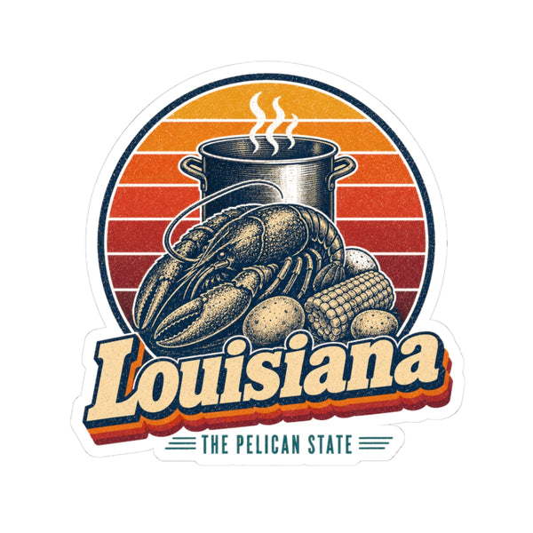 Louisiana Crawfish Boil Sticker