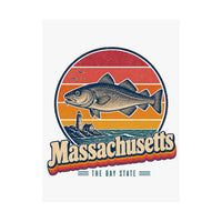 Massachusetts Cod Fish Poster