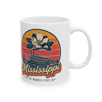 Mississippi Retro Sunset Mug