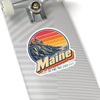 Maine Acadia Coastline Sticker