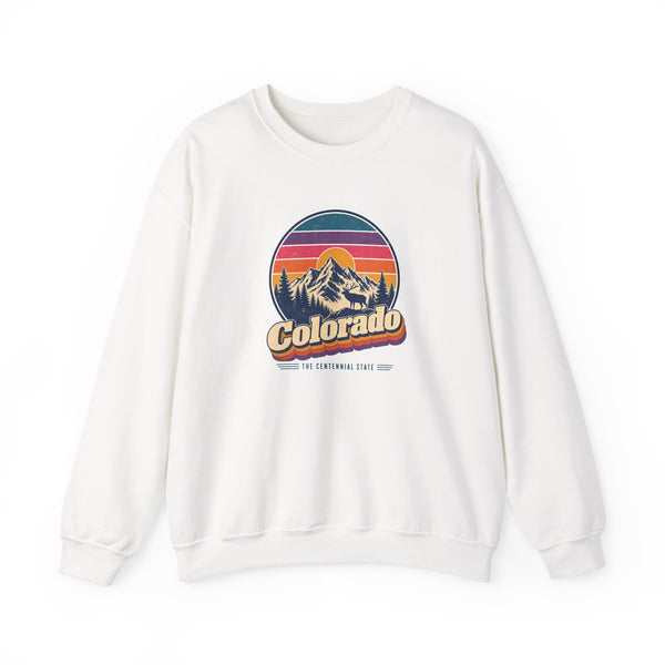 Colorado Retro Sunset Sweatshirt