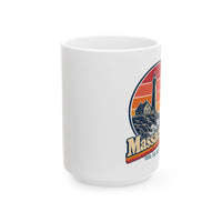 Massachusetts Lighthouse On A Bluff Mug