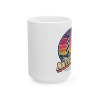 North Carolina Retro Sunset Mug