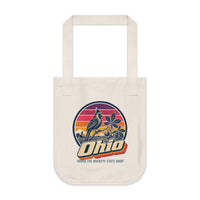 Ohio Retro Sunset Tote Bag