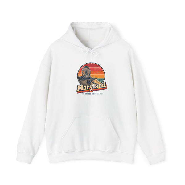 Maryland Ocean City Boardwalk Hoodie