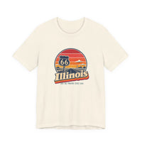 Illinois Route 66 Start Sign Tee