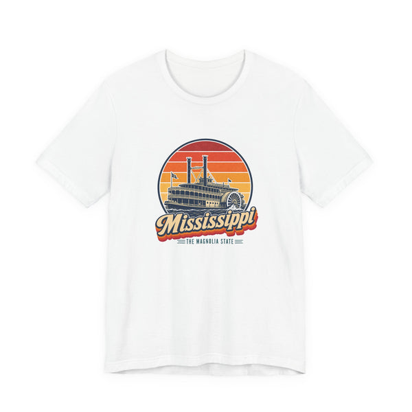 Mississippi Paddlewheel Riverboat Tee