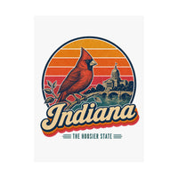 Indiana Cardinal Poster