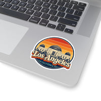Los Angeles Retro Sunset Sticker
