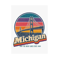 Michigan Mackinac Bridge Poster