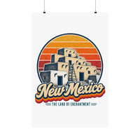 New Mexico Adobe Pueblo Poster