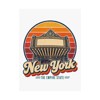 New York Broadway Marquee Poster