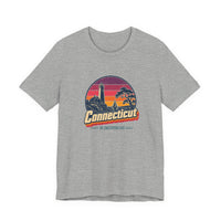 Connecticut Retro Sunset Tee