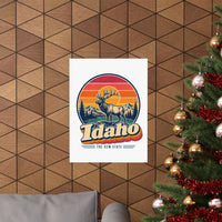 Idaho Bull Elk Poster