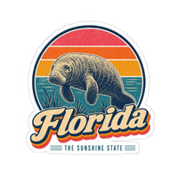 Florida Manatee Sticker