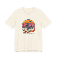 Texas Retro Sunset Tee