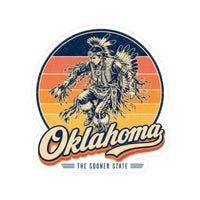 Oklahoma Powwow Regalia Sticker
