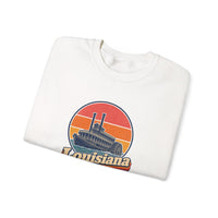 Louisiana Paddlewheel Steamboat Sweatshirt
