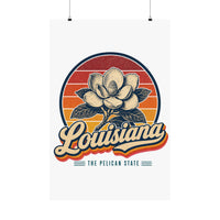 Louisiana Magnolia Poster