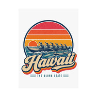 Hawaii Outrigger Canoe Poster
