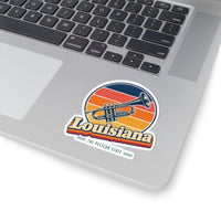 Louisiana Jazz Trumpet Sticker