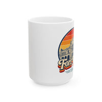 Fort Worth Retro Sunset Mug