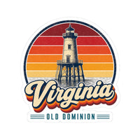 Virginia Chesapeake Lighthouse Sticker