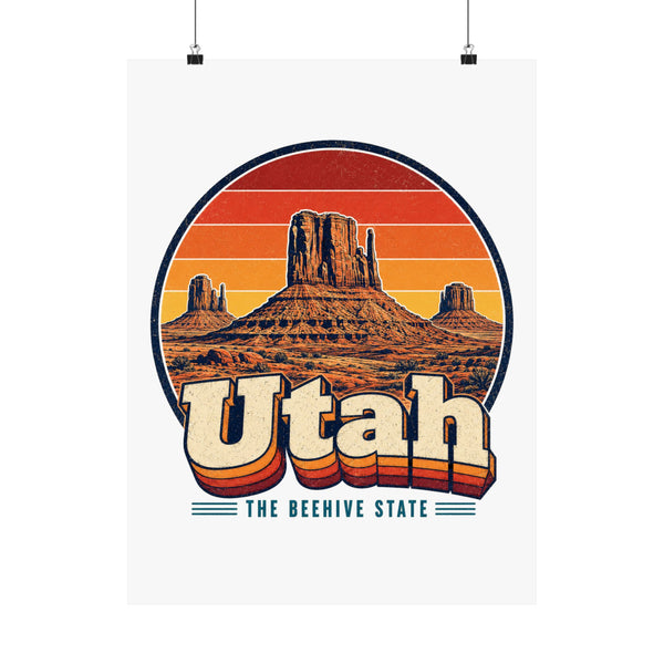 Utah Monument Valley Poster