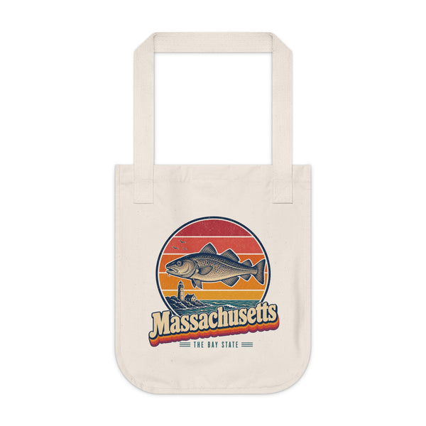 Massachusetts Cod Fish Tote Bag