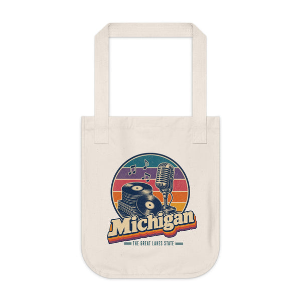 Michigan Detroit Soul Records Tote Bag