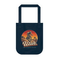 Utah Moab Mountain Biking Tote Bag