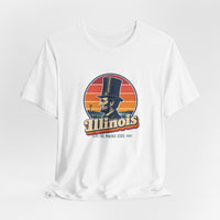 Illinois Lincoln Stovepipe Hat Tee