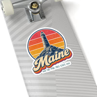 Maine Rocky Coast Lighthouse Sticker