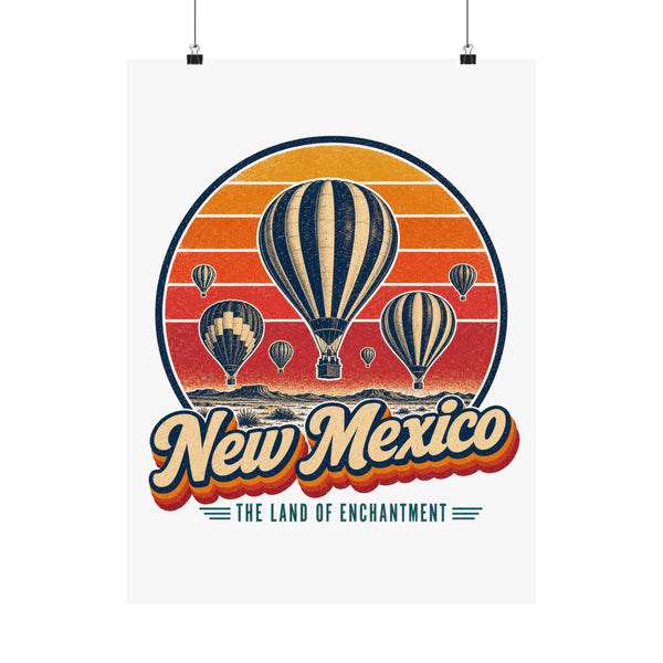 New Mexico Hot Air Balloon Fiesta Poster