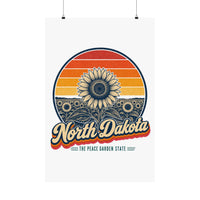 North Dakota Sunflower Fields Poster