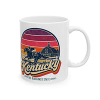 Kentucky Retro Sunset Mug