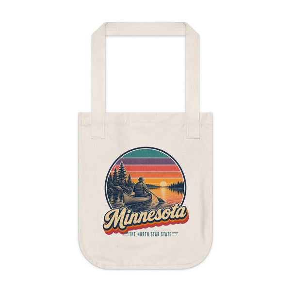 Minnesota Canoe On A North Lake Tote Bag