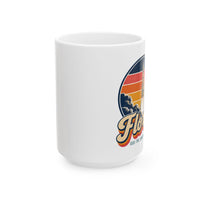 Florida Cape Canaveral Rocket Launch Mug