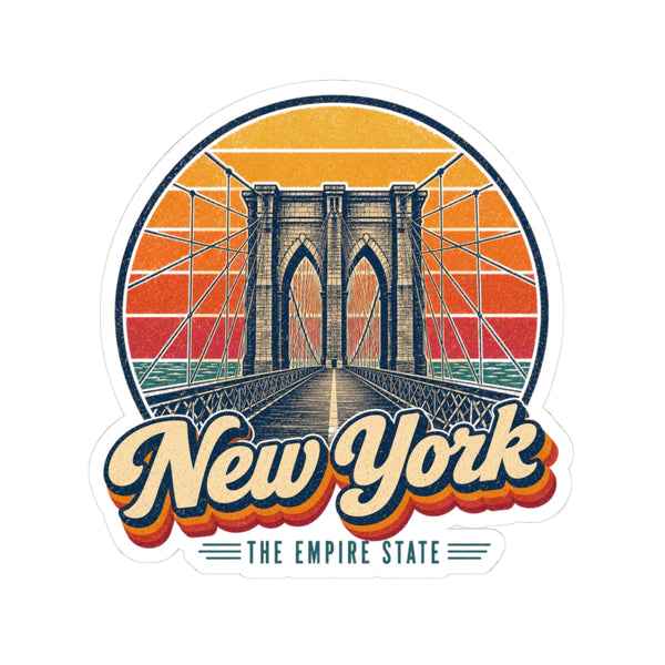 New York Brooklyn Bridge Sticker