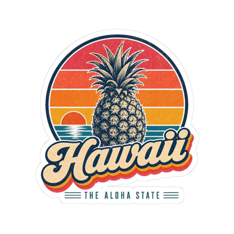 Hawaii Pineapple Sticker