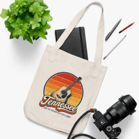 Tennessee Acoustic Guitar Nashville Tote Bag