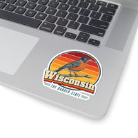 Wisconsin American Robin Sticker