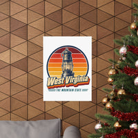 West Virginia Coal Miners Lantern Poster