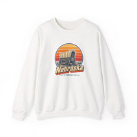 Nebraska Oregon Trail Covered Wagon Sweatshirt