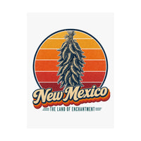 New Mexico Green Chile Ristra Poster