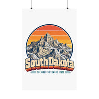 South Dakota Badlands Poster